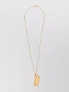 Pucci Lighter Pendant Sautoir Necklace Accessories In Gold