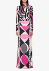 Pucci Pesci Print Maxi Skirt