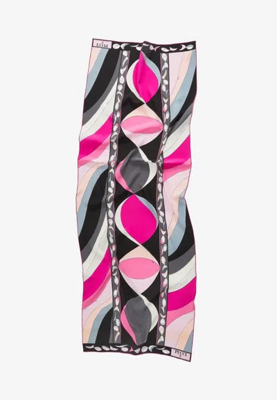 Pucci Pesci Print Silk Stole