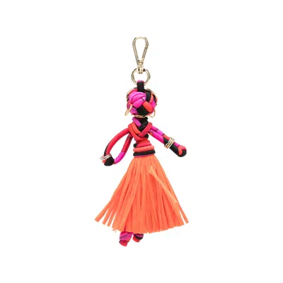 Pucci Pink Bag Charm In Multi