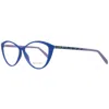 Pucci Blue Plastic Glasses (frames) In Blue