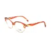 Pucci Red Plastic Frames In Multi