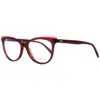 Pucci Red Women Optical Frames In Multi