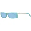 Pucci Brown Plastic Sunglasses In Blue