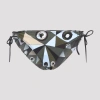 Pucci Geometric Low Rise Polyamide Bikini Bottom In Multi