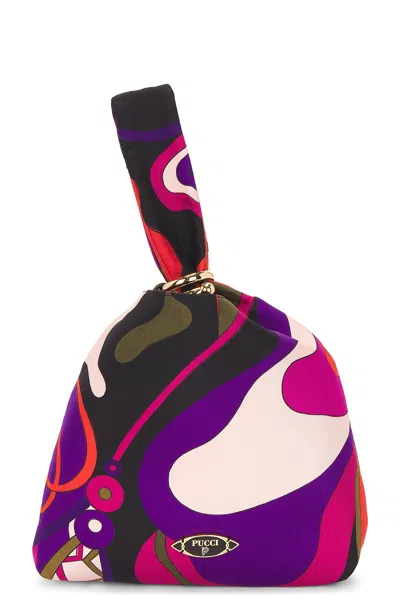 Pucci Pouch Bag In Purple