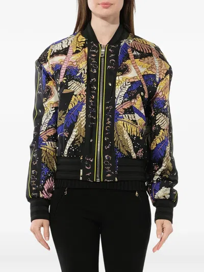 Pucci Print-detail Bomber Jacket In Multi