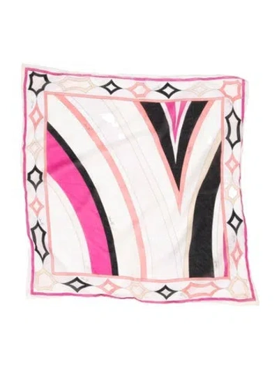 Pre-owned Pucci Printed Bandana In Neutral