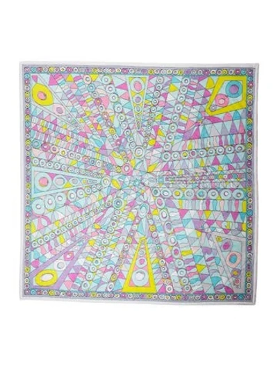 Pre-owned Pucci Printed Beach Towel In Multi