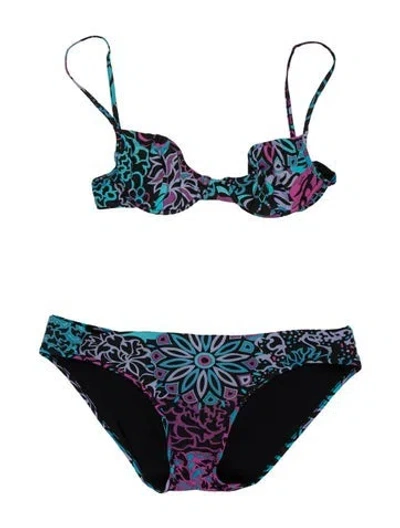 Pre-owned Pucci Printed Bikini In Blue
