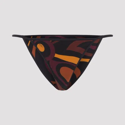 Pucci Printed Bikini Bottom In Multi