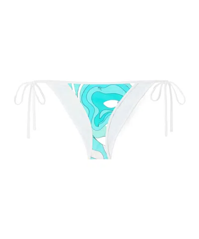 Pucci Printed Bikini Briefs In Multi
