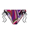 Pucci Printed Bikini Briefs In Multi