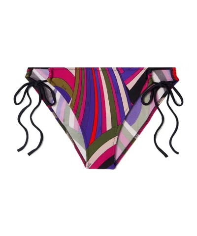Pucci Printed Bikini Briefs In Multi