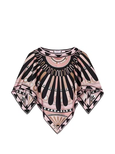 Pucci Printed Blouse In Multi