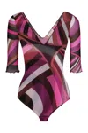 PUCCI PUCCI PRINTED BODYSUIT