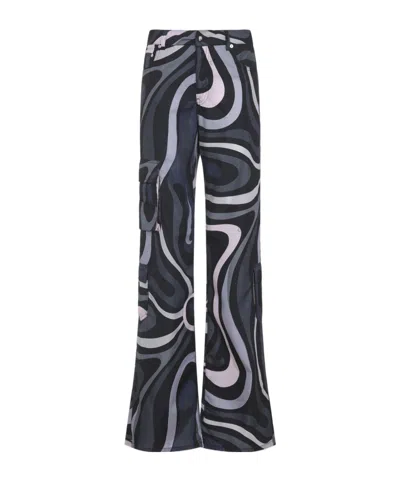 PUCCI PRINTED CASUAL PANTS