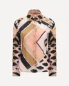 Pucci Multicolor Cotton Pattern Shirt In Pink