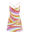 Pucci Printed Dress In Multi