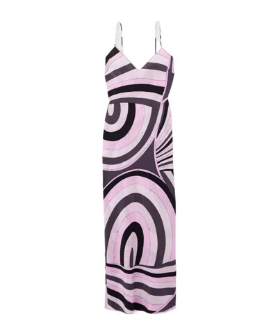 Pucci Printed Dress In Multi