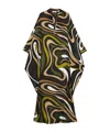 Pucci Printed Embellished Robe In Multi