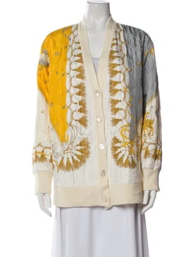Pre-owned Pucci Printed Evening Jacket In Neutral