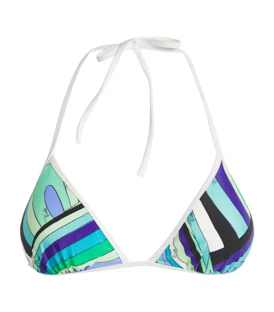 Pucci Tie-back Bikini Top