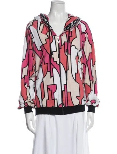 Pre-owned Pucci Printed Jacket In Neutral