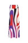 PUCCI PRINTED JERSEY SKIRT