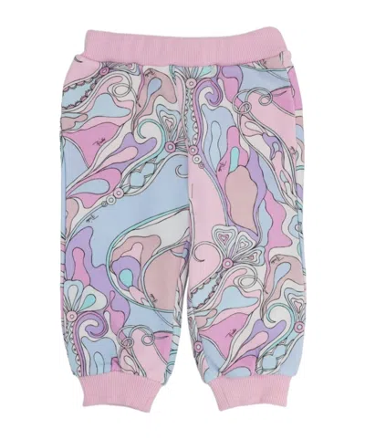 Pucci Printed Joggers In Multi