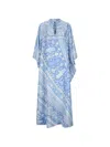 Pucci Printed Kaftan In Multi