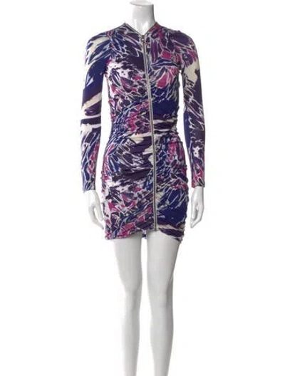 Pre-owned Pucci Printed Knee-length Dress In Multi