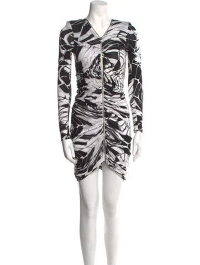 Pre-owned Pucci Printed Knee-length Dress In Neutral
