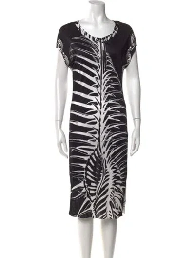 Pre-owned Pucci Printed Knee-length Dress W/ Tags In Multi