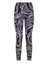 Pucci Abstract Pattern Stretch Fit Trousers In Multi