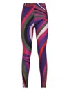 Pucci Stretch Fit Leggings For Active Lifestyle In Multi