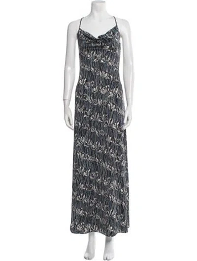 Pre-owned Pucci Printed Midi Length Dress In Multi