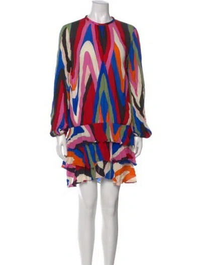 Pre-owned Pucci Printed Mini Dress In Multi