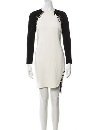 Pre-owned Pucci Printed Mini Dress In Neutrals