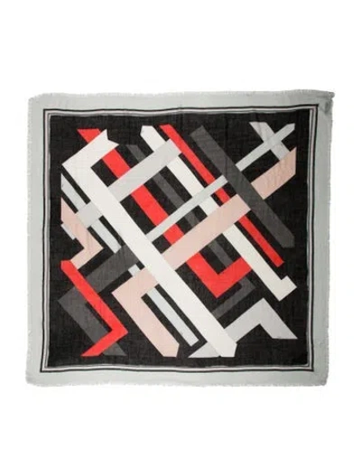 Pre-owned Pucci Printed Scarf In Black