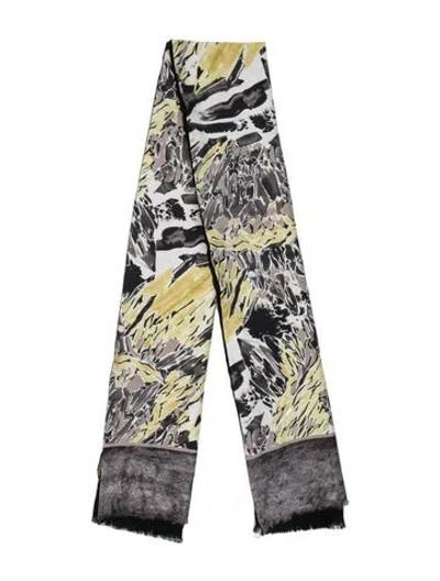 Pre-owned Pucci Printed Scarf In Black