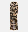 Pucci Long Print Skirt In Multicoloured