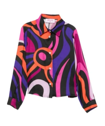 Pucci Printed Shirt In Multi