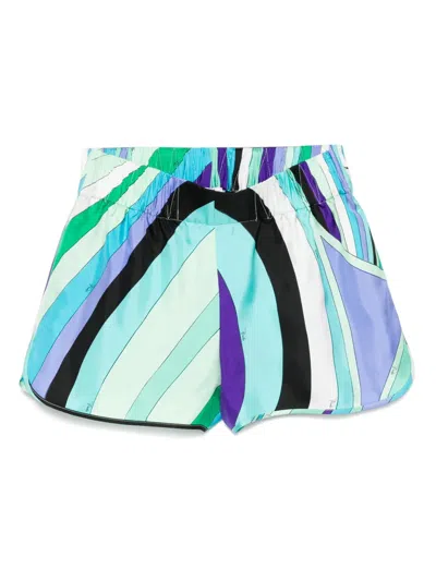 PUCCI IRIDE-PRINT SHORTS