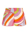 Pucci Printed Shorts In Multi