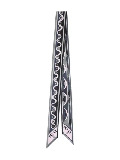 PUCCI PUCCI PRINTED SILK FOULARD