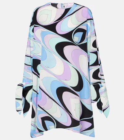 PUCCI PRINTED SILK KAFTAN