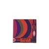 Pucci Printed Silk Scarf In Red