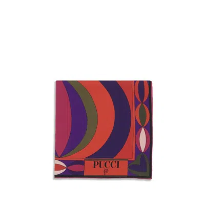 PUCCI PRINTED SILK SCARF