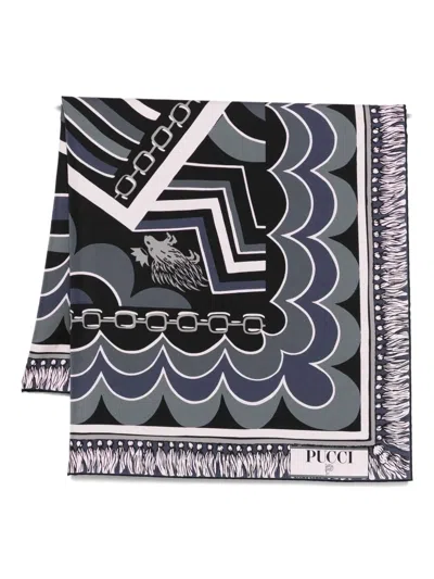 PUCCI PRINTED SILK SCARF